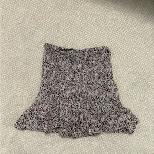 Stylish Multicolor Ruched Skirt